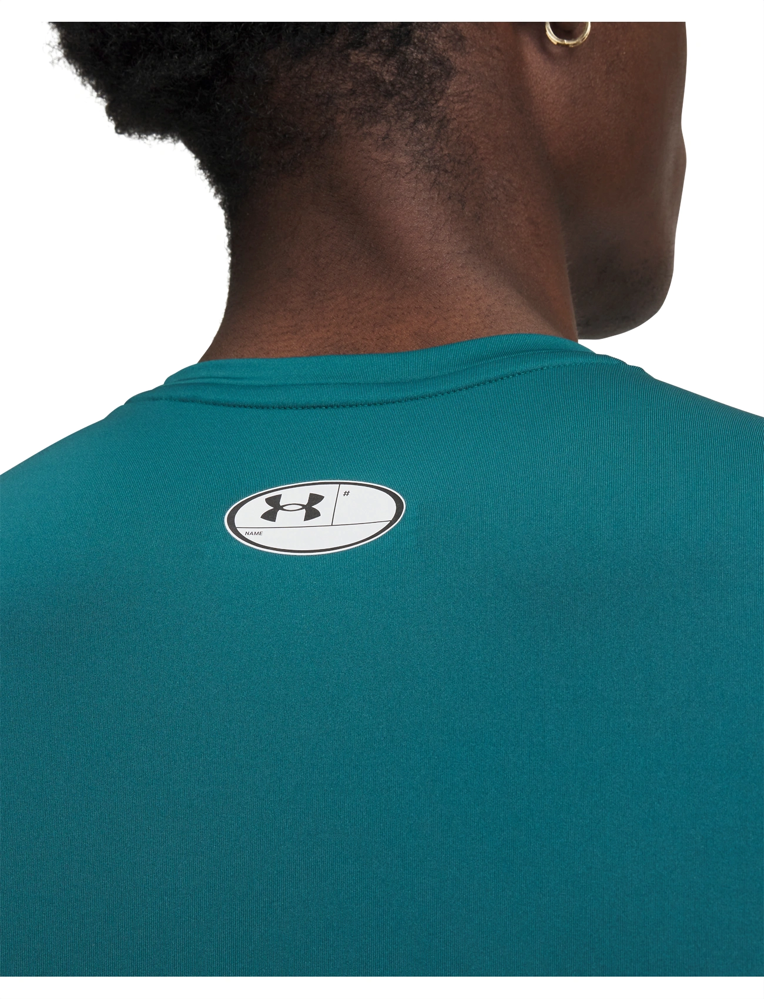 Under Armour - UA HG Armour Comp SS - t-shirts - rack green - 4