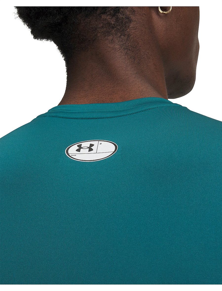Under Armour - UA HG Armour Comp SS - t-shirts - rack green - 4