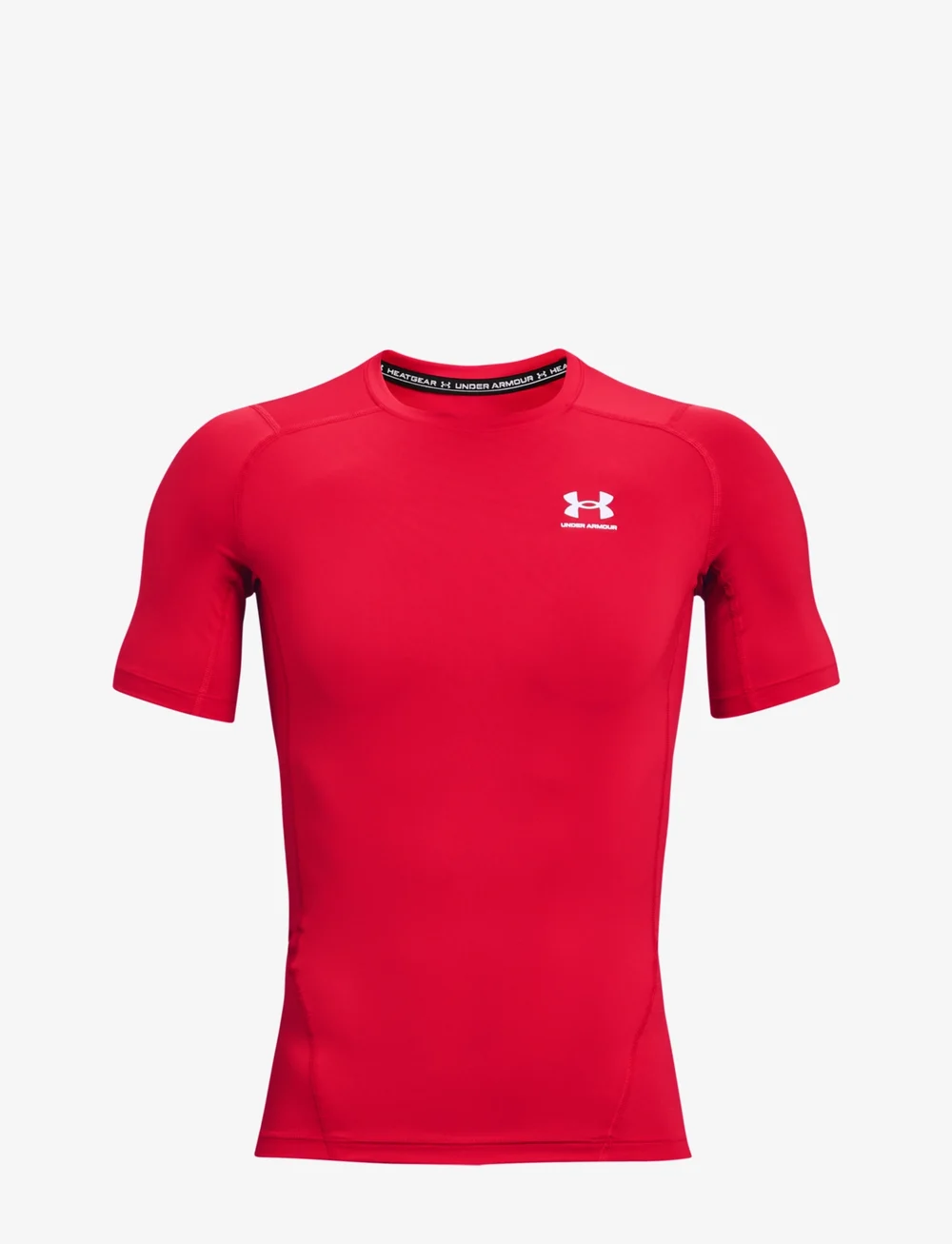 Under Armour - UA HG Armour Comp SS - t-shirts - red - 1