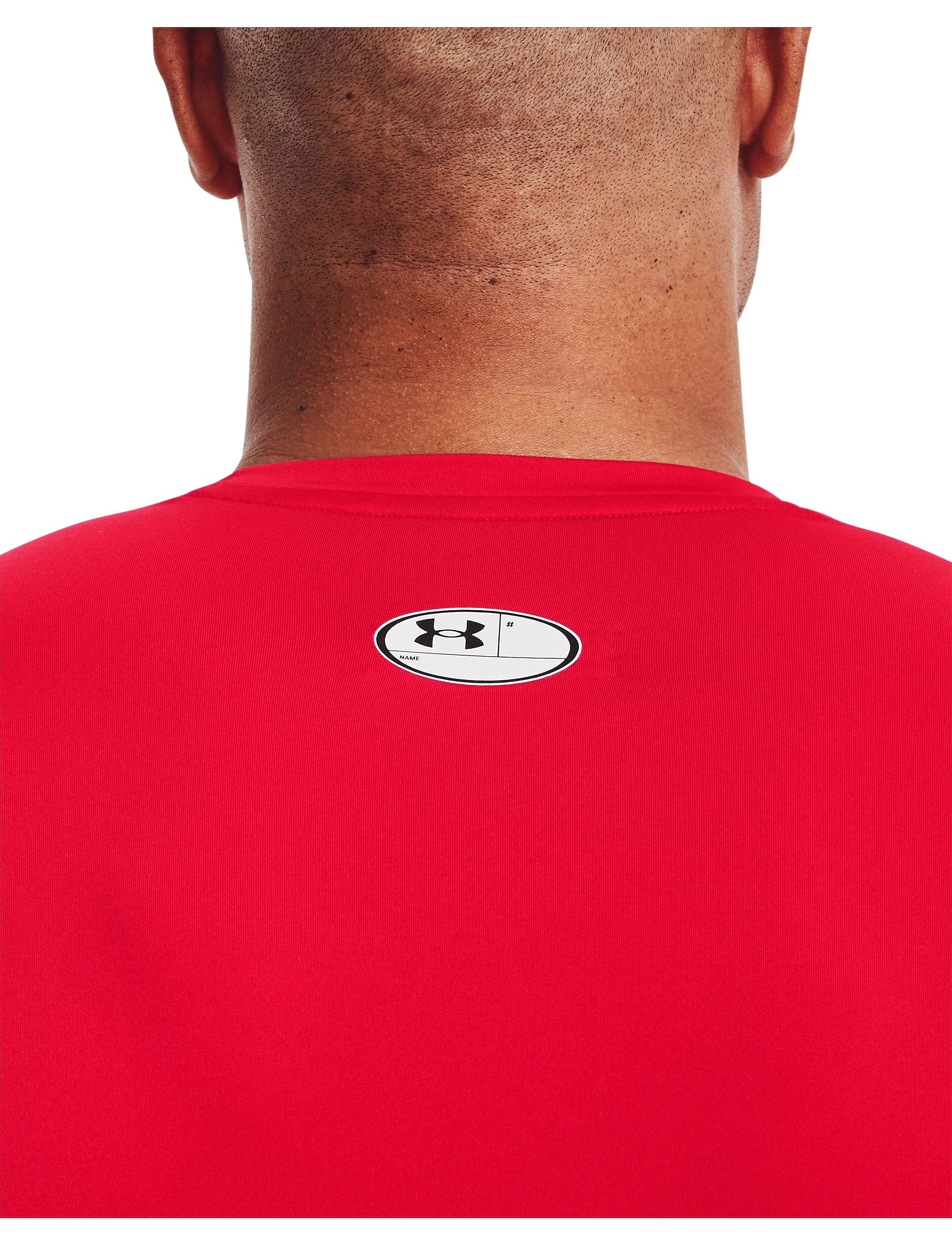 Under Armour - UA HG Armour Comp SS - t-shirts - red - 5