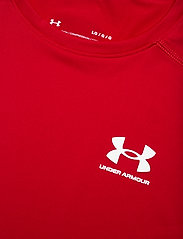 Under Armour - UA HG Armour Comp SS - oberteile & t-shirts - red - 2