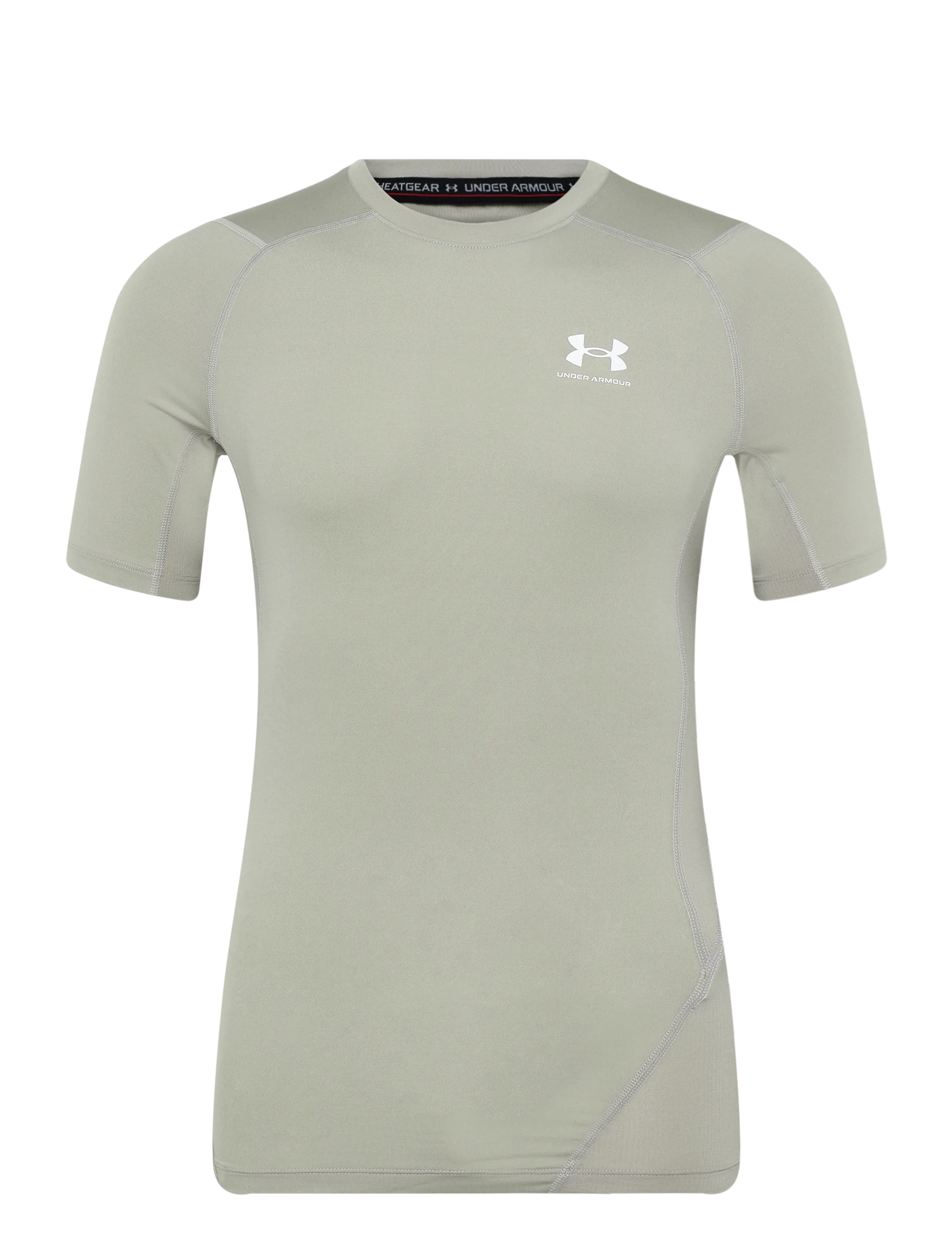 Under Armour UA HG Armour Comp SS - Under Armour - TIMBERWOLF TAUPE / grey