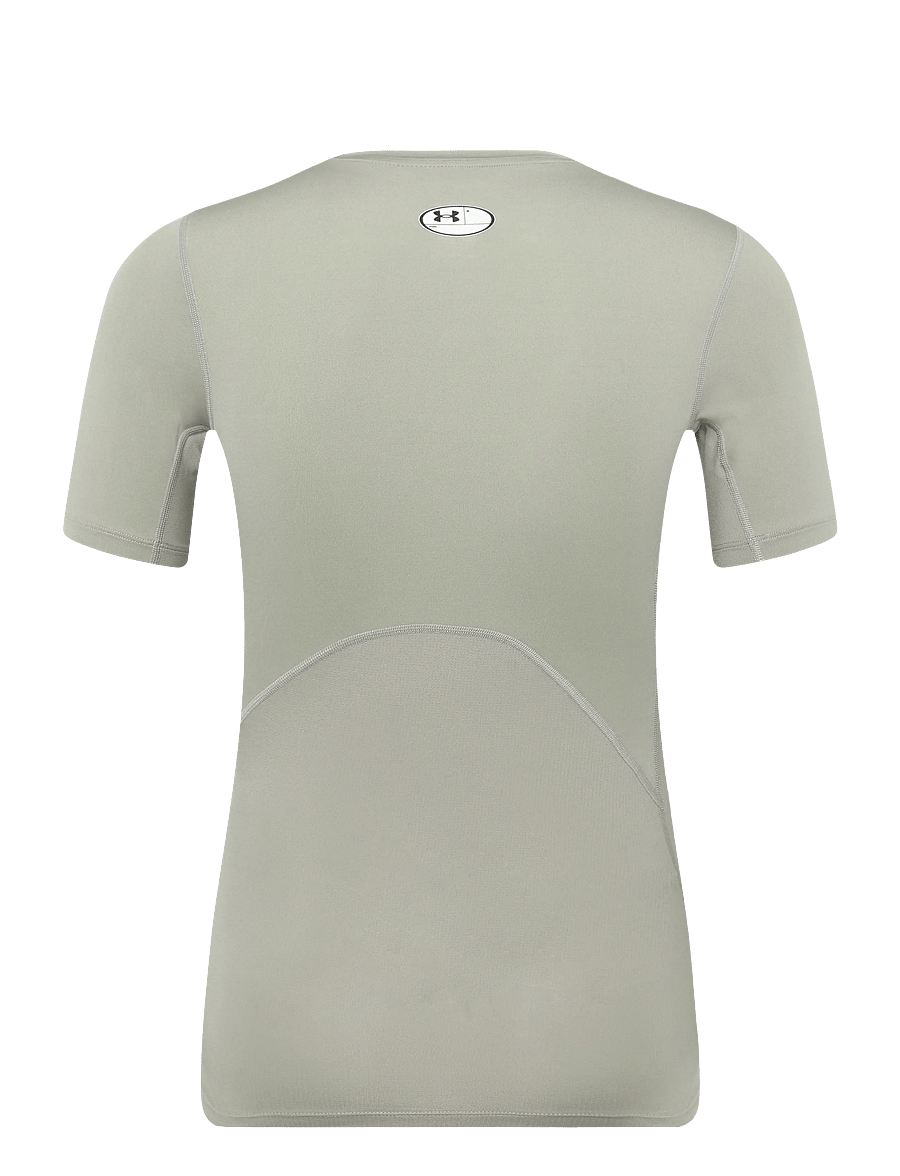 Under Armour - UA HG Armour Comp SS - t-shirts - timberwolf taupe - 2