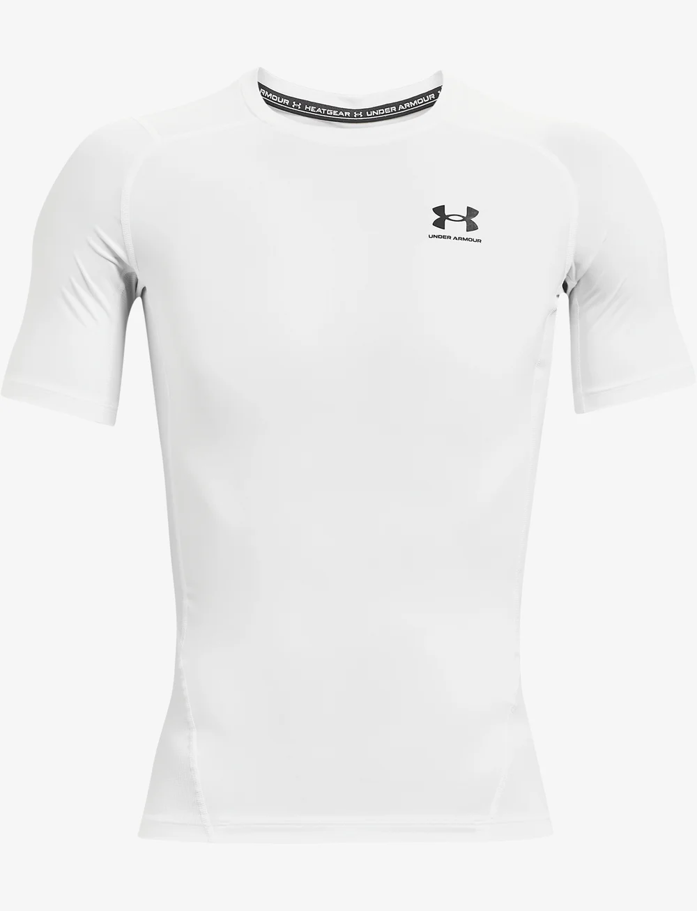 Under Armour - UA HG Armour Comp SS - t-shirts - white - 2