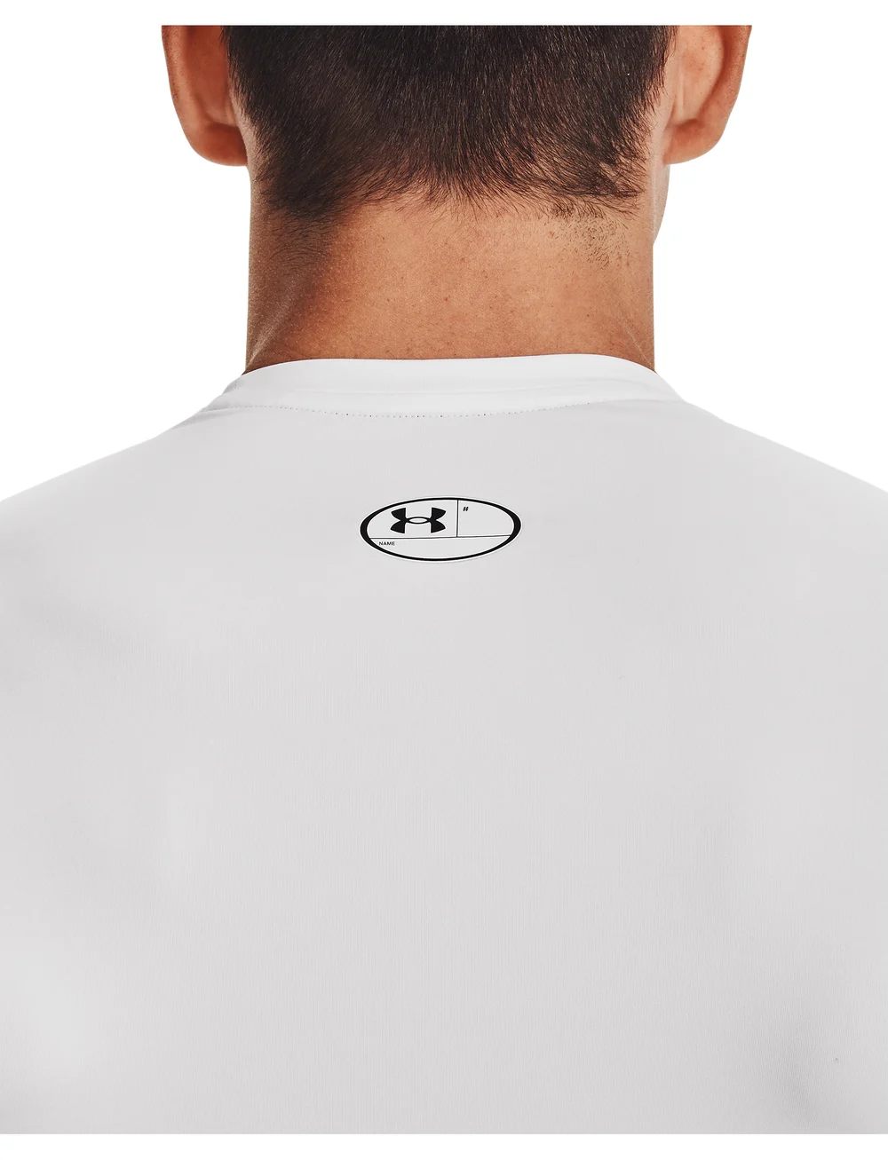 Under Armour - UA HG Armour Comp SS - t-shirts - white - 5
