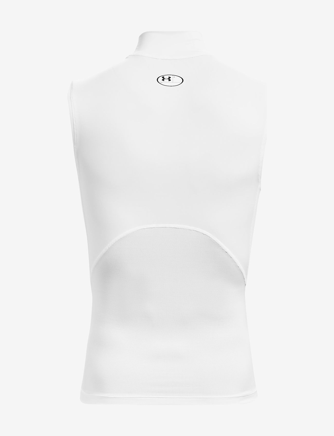 Under Armour - UA HG Armour Comp Mock SL - tank tops - white - 2