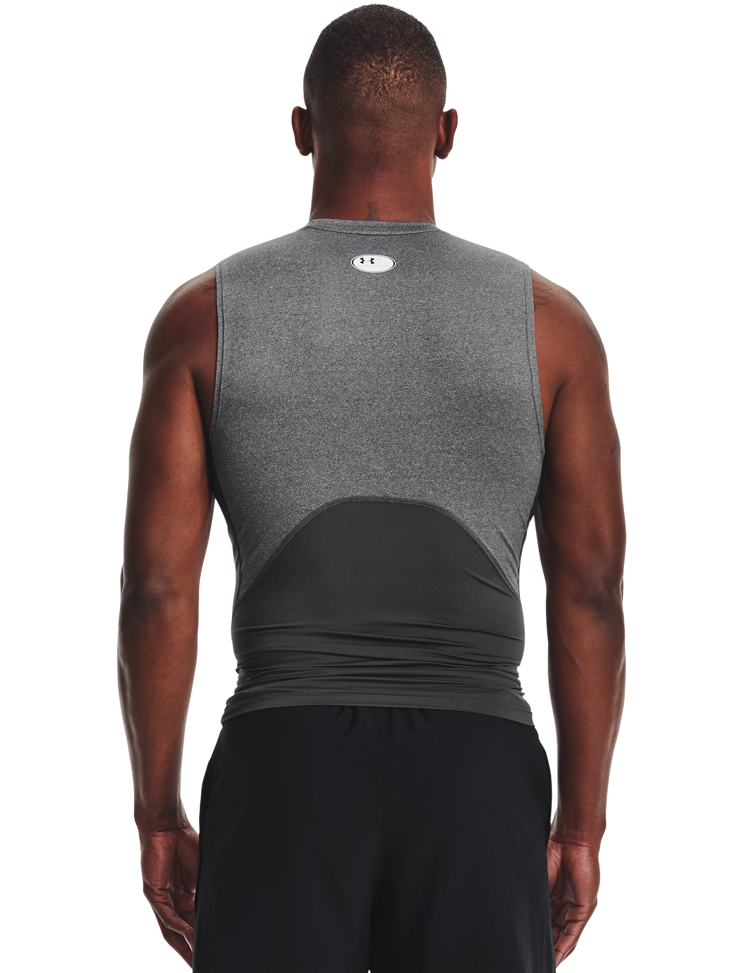 Under Armour - UA HG Armour Comp SL - tank tops - carbon heather - 4