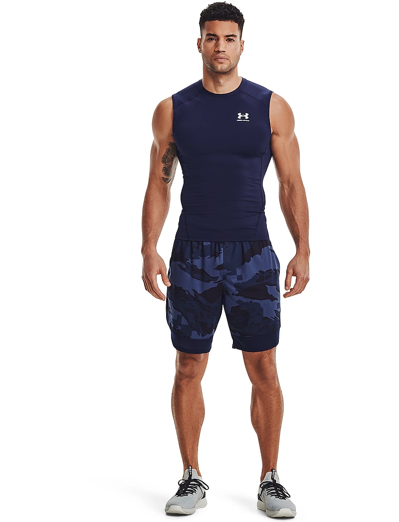Under Armour - UA HG Armour Comp SL - tanktops - midnight navy - 0