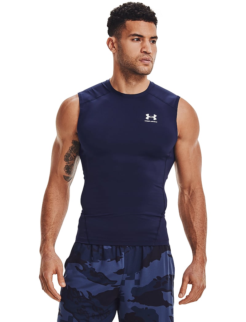 Under Armour - UA HG Armour Comp SL - tanktops - midnight navy - 3