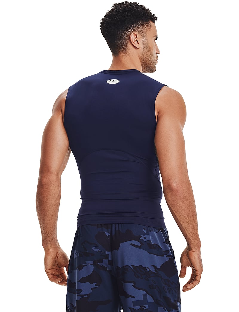 Under Armour - UA HG Armour Comp SL - tanktops - midnight navy - 4
