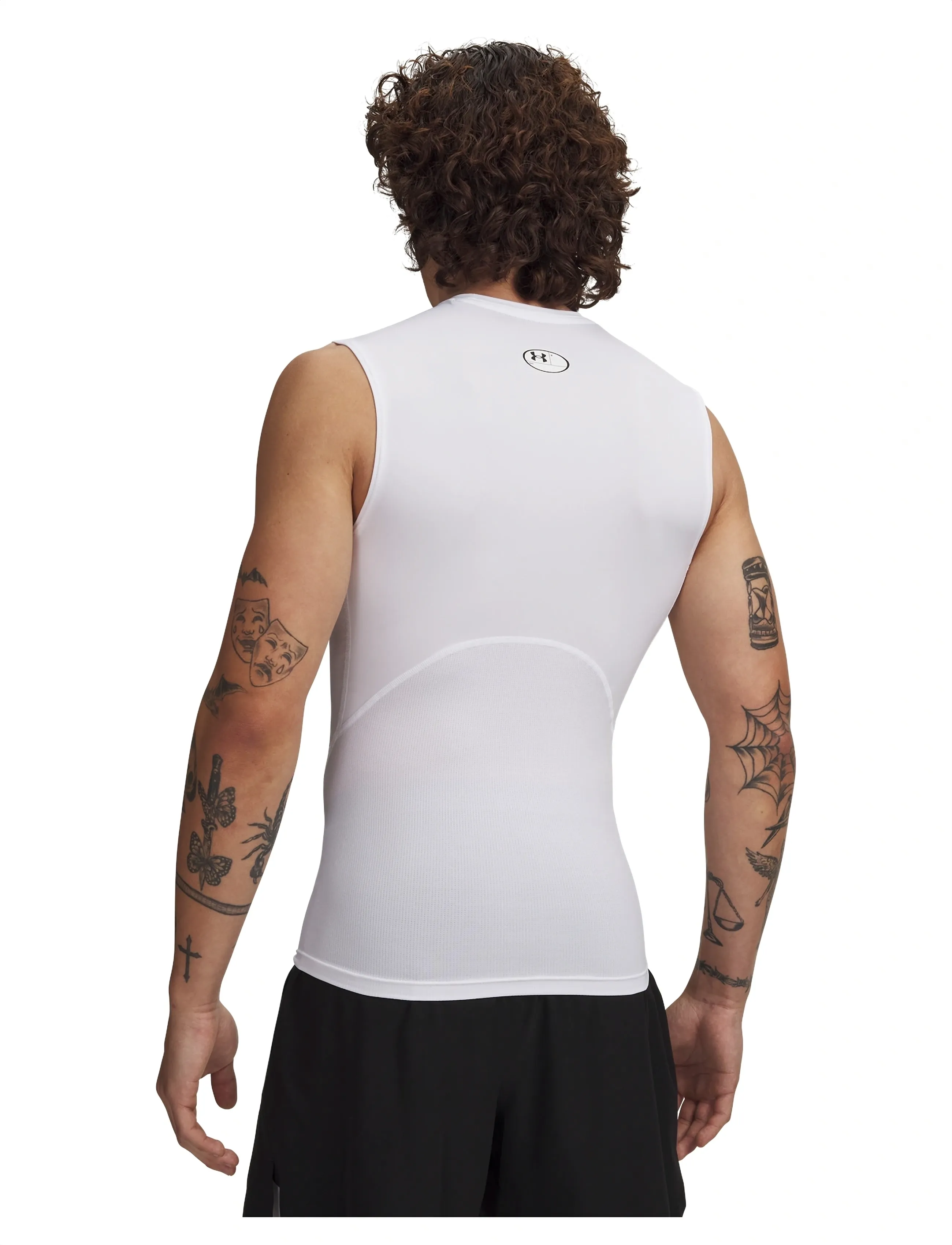 Under Armour - UA HG Armour Comp SL - tank tops - white - 3