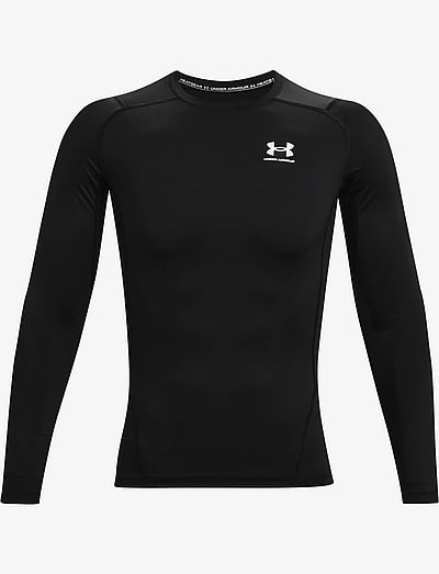 Ua Hg Armour Comp Ls - LangæRmede T-Shirts