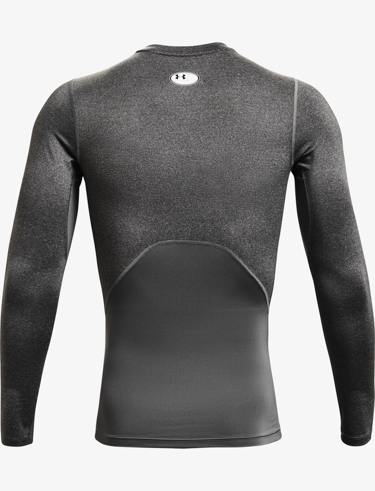 Under Armour - UA HG Armour Comp LS - longsleeved tops - carbon heather - 1