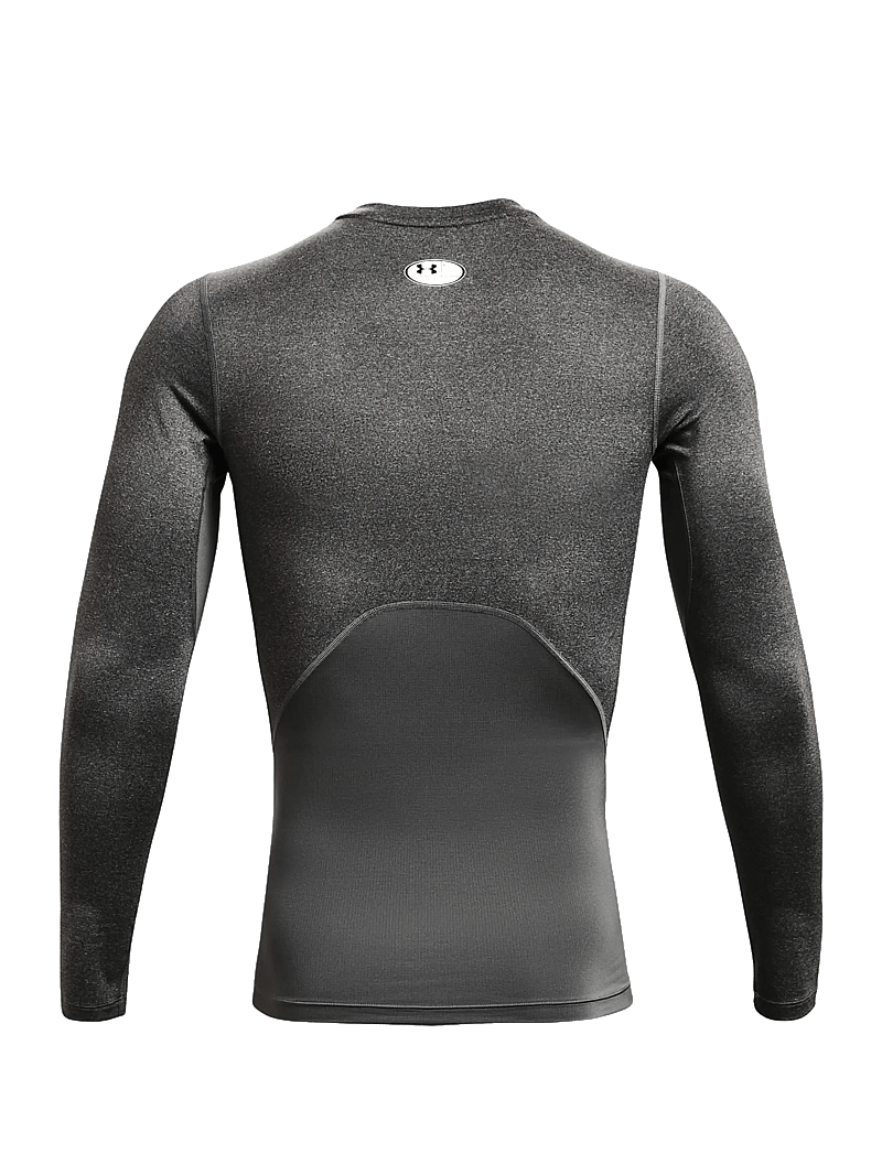 Under Armour - UA HG Armour Comp LS - langærmede t-shirts - carbon heather - 2