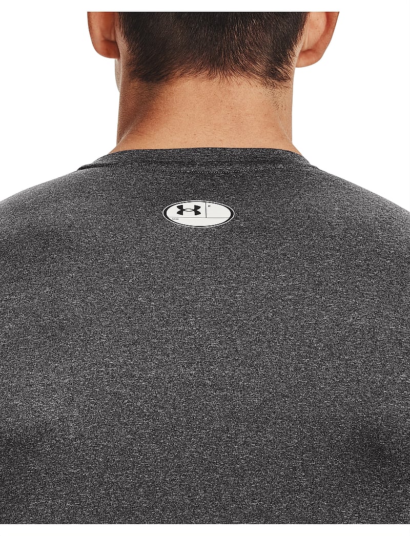 Under Armour - UA HG Armour Comp LS - langærmede t-shirts - carbon heather - 5