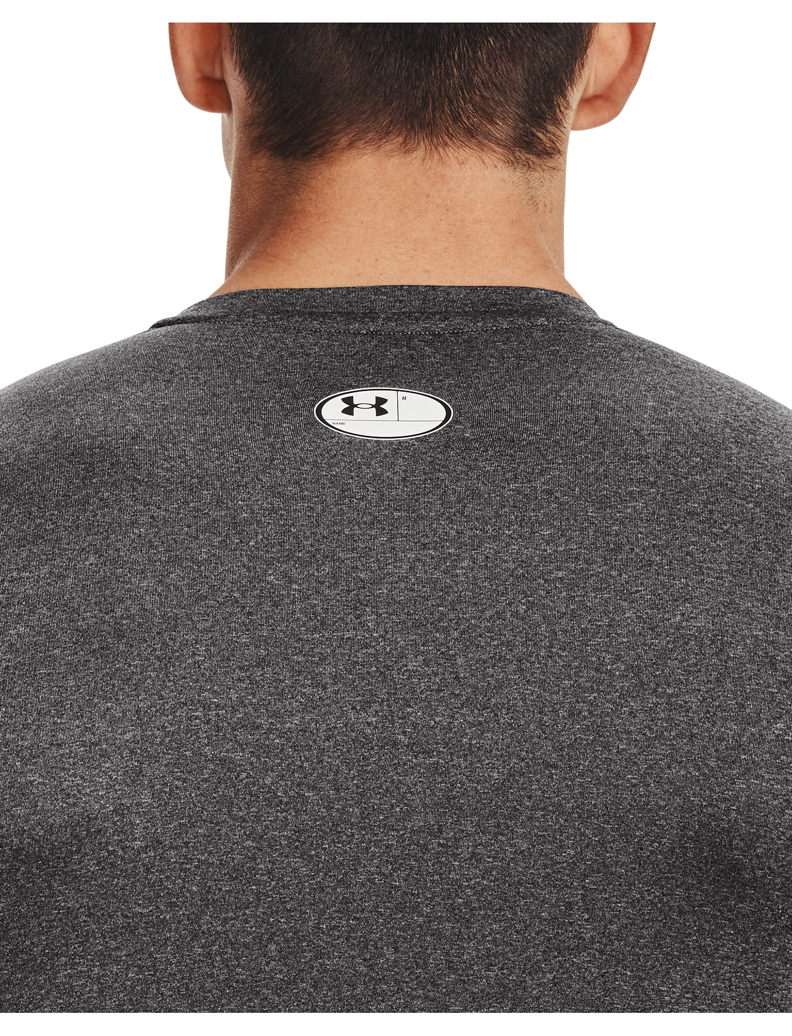 Under Armour - UA HG Armour Comp LS - langarmshirts - carbon heather - 5