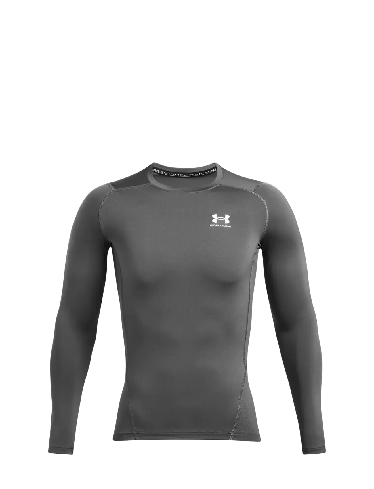 UNDER ARMOUR Ua Hg Armour Comp Ls Grau - XXL - Herren
