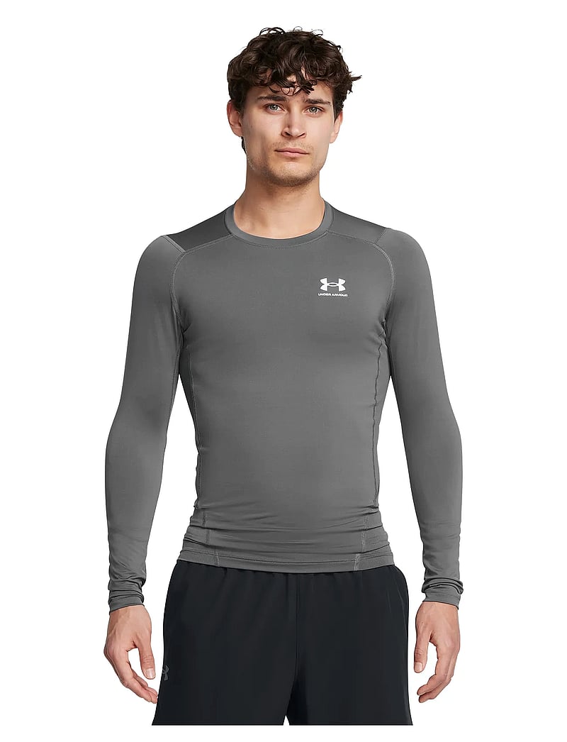 Under Armour - UA HG Armour Comp LS - toppe & t-shirts - castlerock - 0