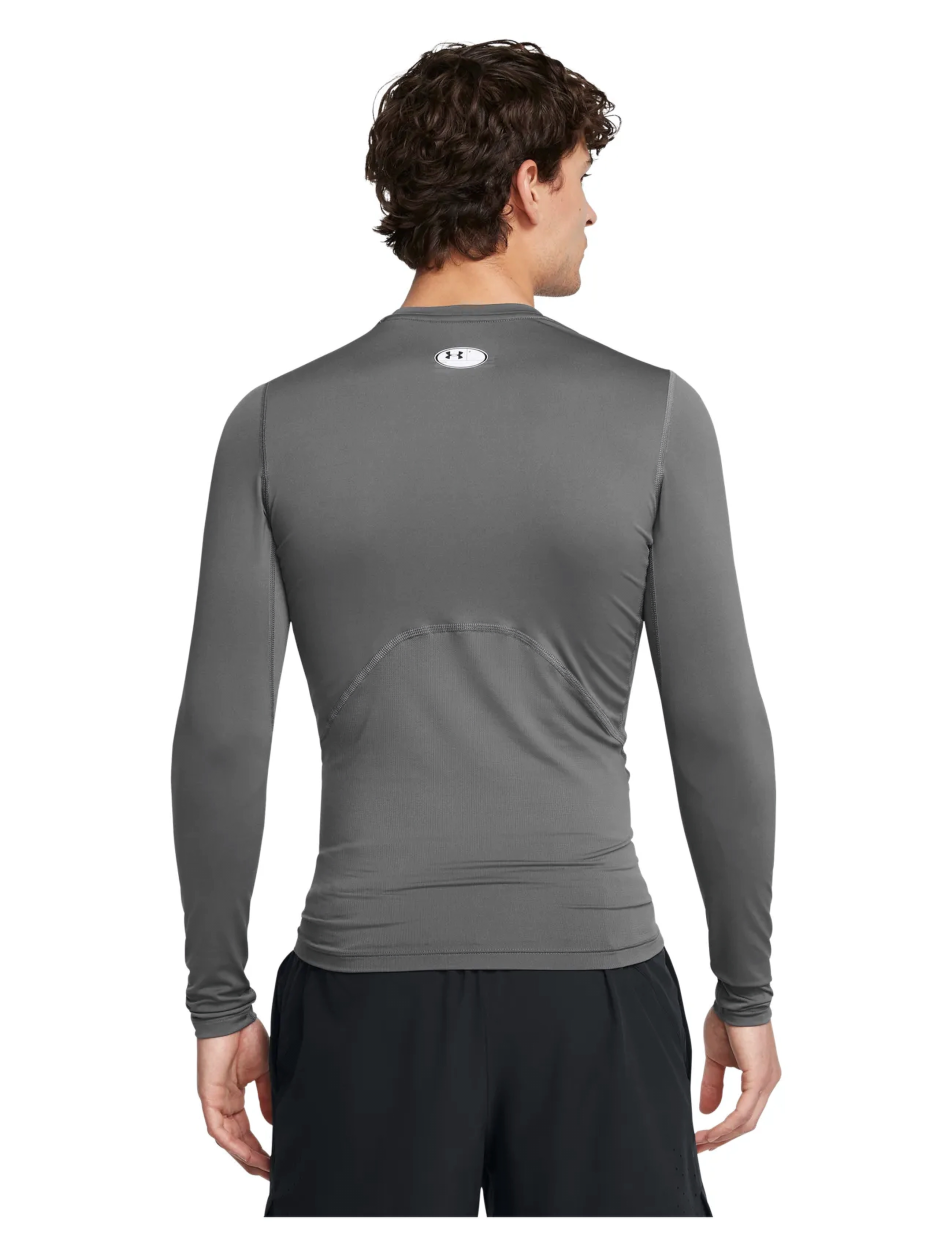 Under Armour - UA HG Armour Comp LS - långärmade tröjor - castlerock - 3