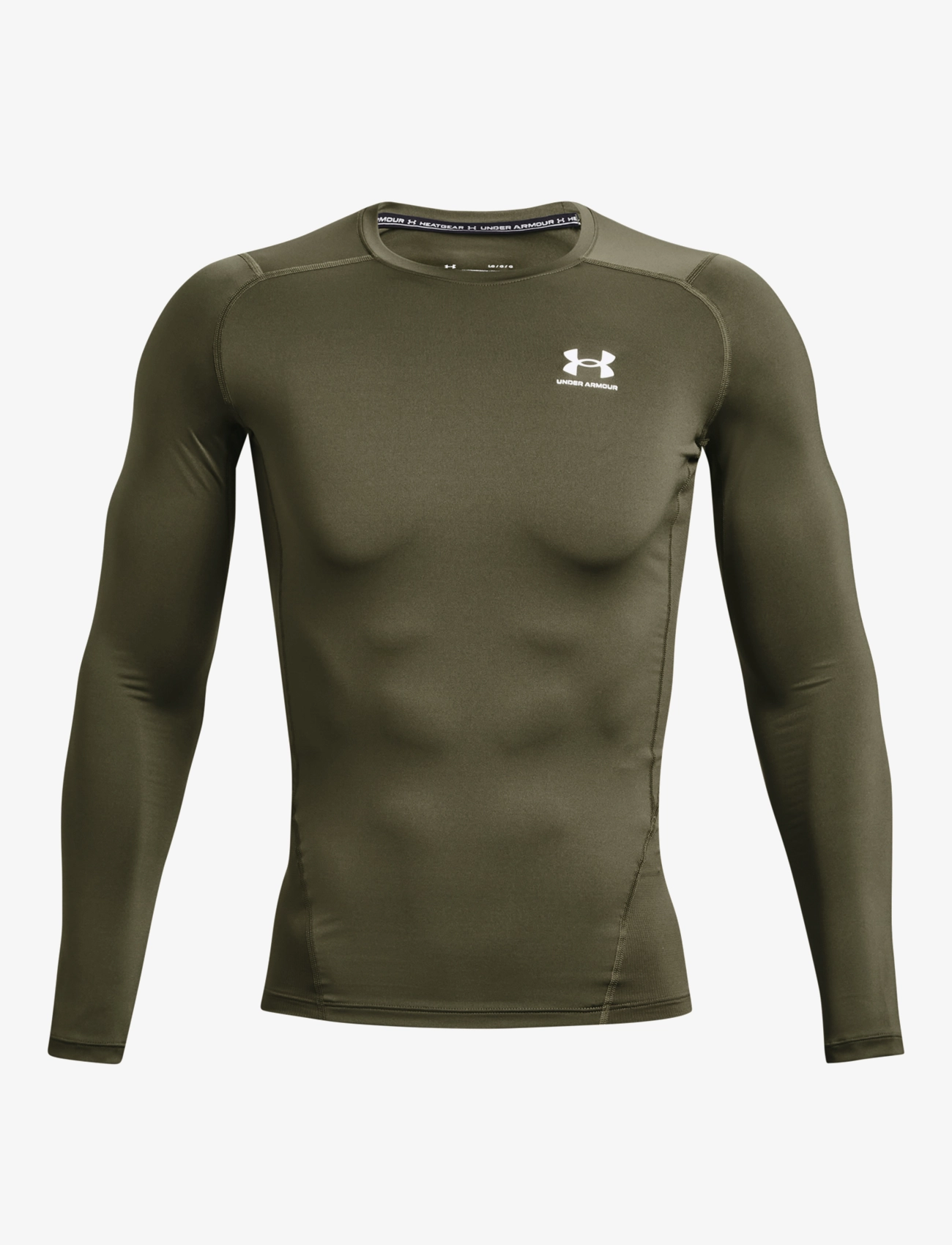 UNDER ARMOUR Ua Hg Armour Comp Ls Khaki - XXL - Herren
