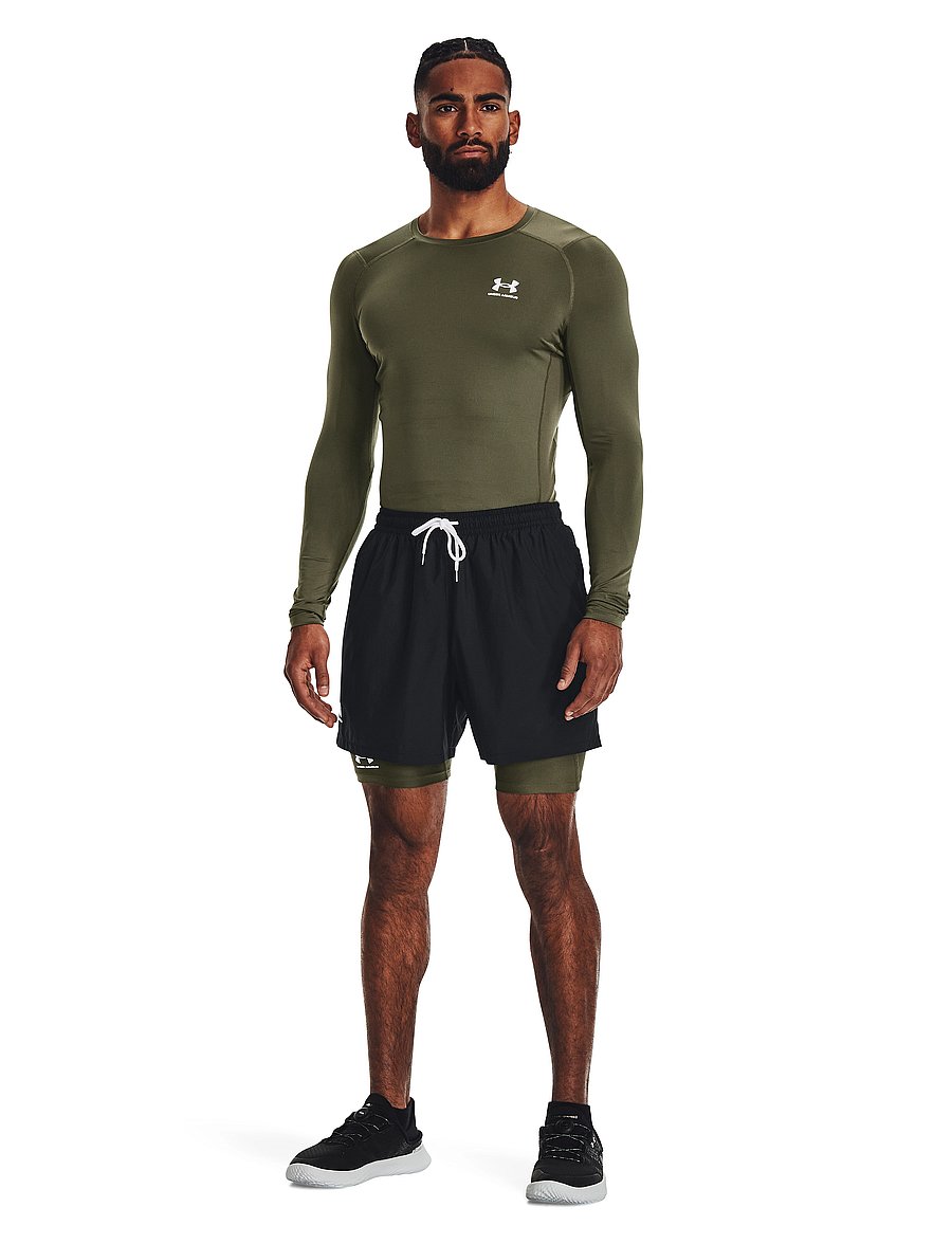 Under Armour - UA HG Armour Comp LS - langarmshirts - marine od green - 0