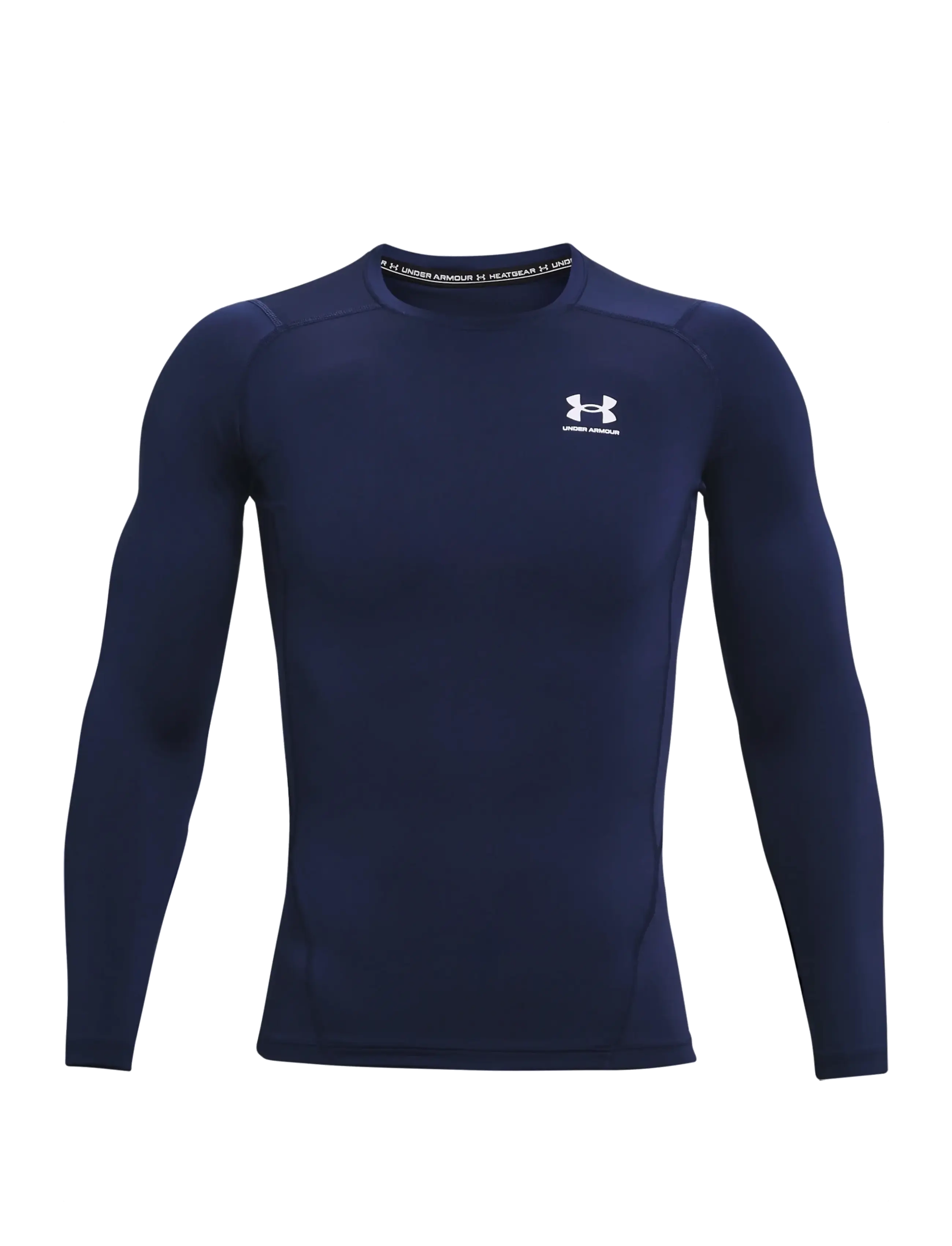 UA HG Armour Comp LS - MIDNIGHT NAVY