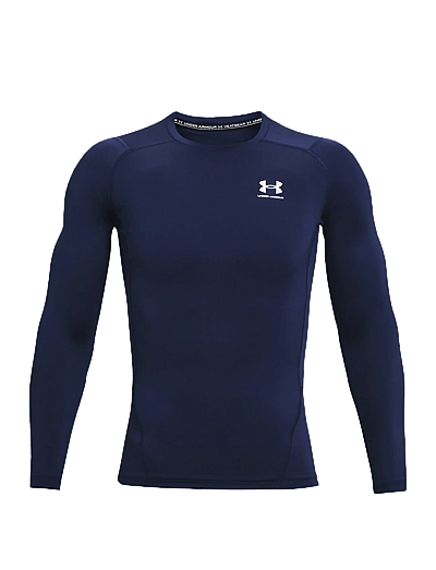 Under Armour UA HG Armour Comp LS - Kläder - MIDNIGHT NAVY / navy