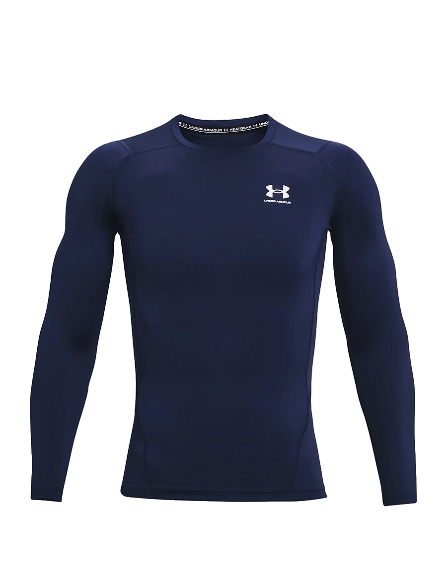 Under Armour - UA HG Armour Comp LS - långärmade tröjor - midnight navy - 1