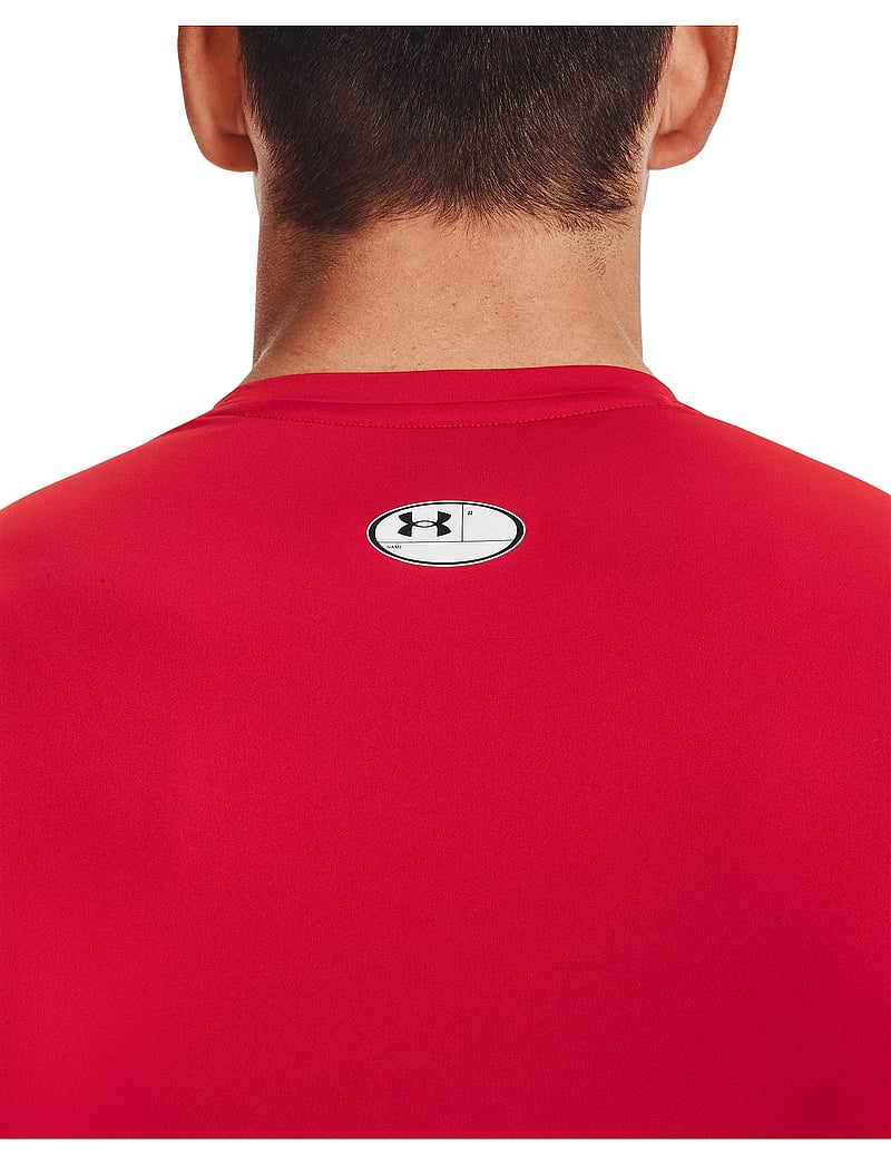 Under Armour - UA HG Armour Comp LS - langærmede t-shirts - red - 4