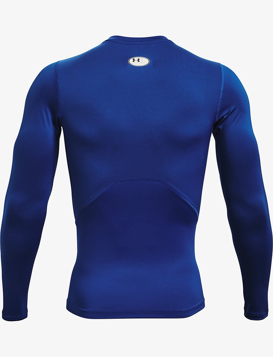 Under Armour - UA HG Armour Comp LS - langærmede t-shirts - royal - 2