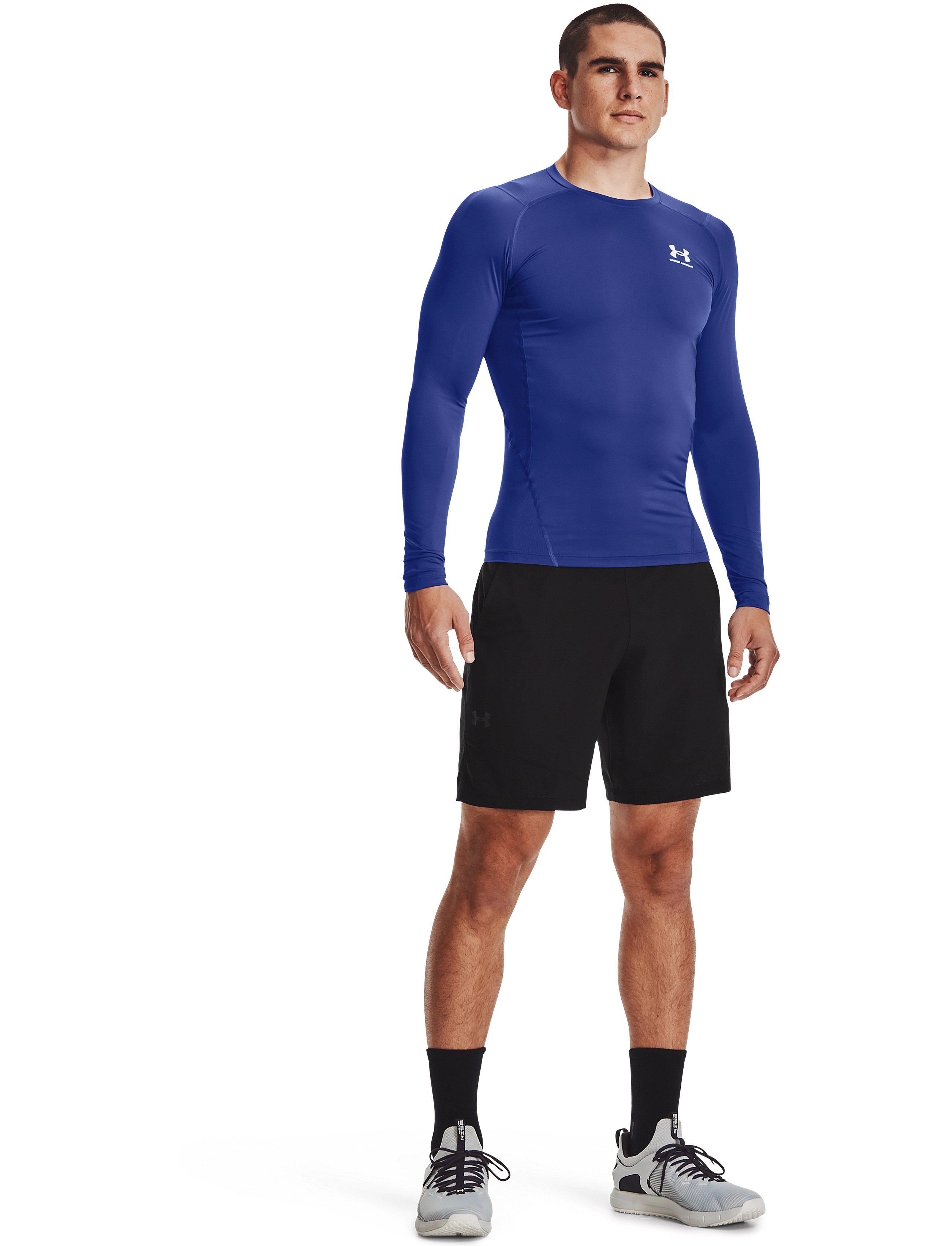 Under Armour - UA HG Armour Comp LS - longsleeved tops - royal - 4