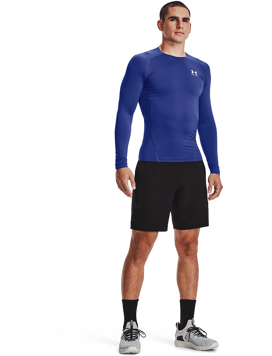 Under Armour - UA HG Armour Comp LS - langarmshirts - royal - 4