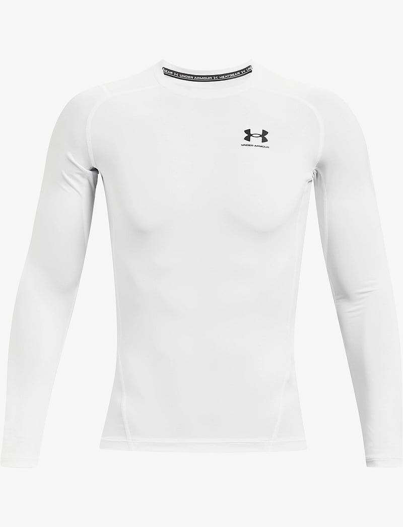 Under Armour - UA HG Armour Comp LS - palaidinukės ilgomis rankovėmis - white - 1