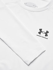 Under Armour - UA HG Armour Comp LS - longsleeved tops - white - 5