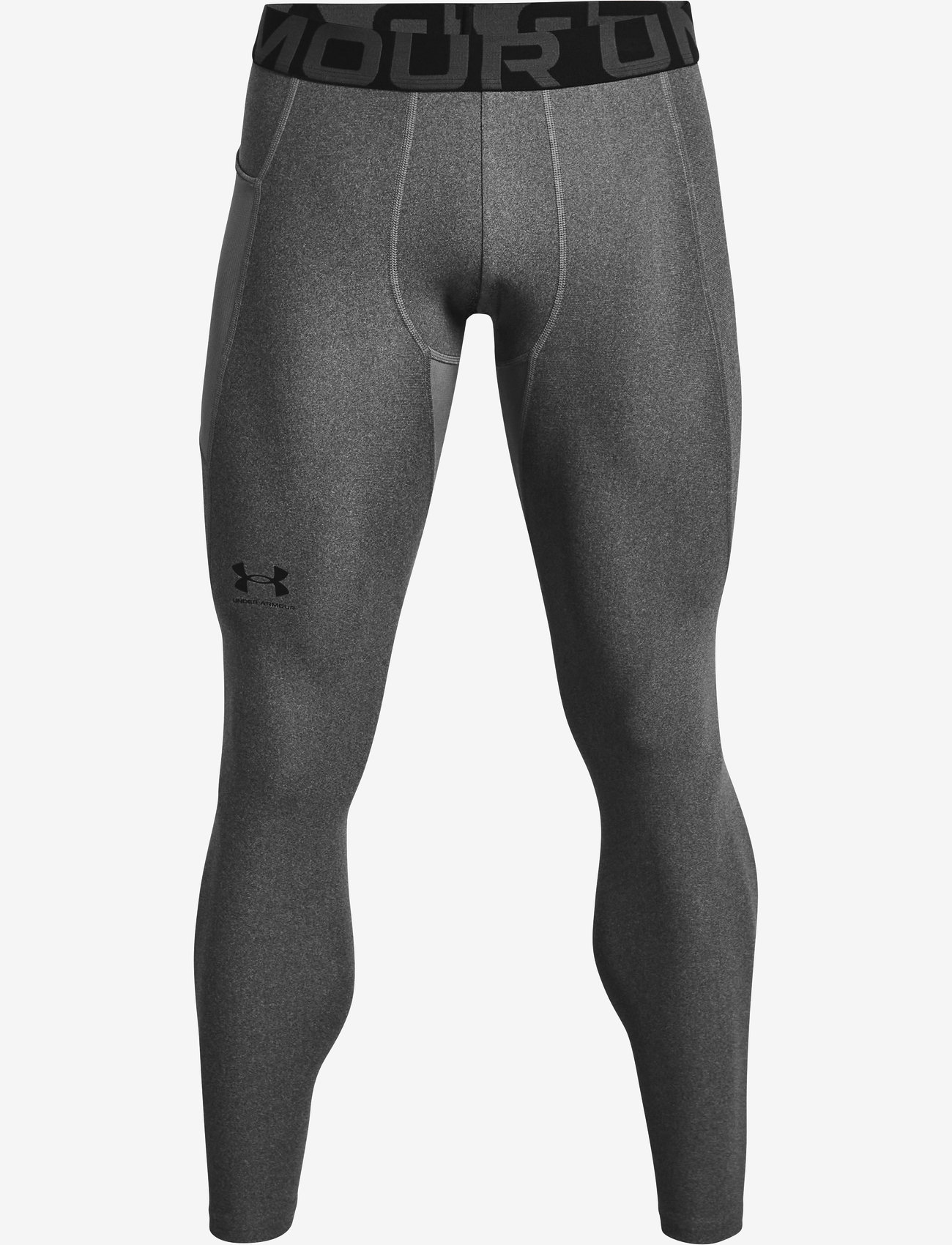 Under Armour - UA HG Armour Leggings - träningstights - carbon heather - 1