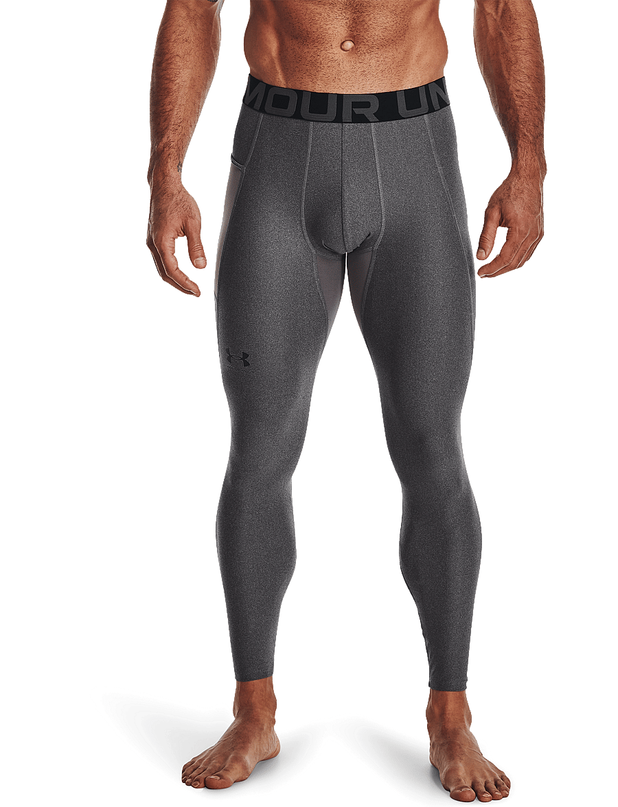 Under Armour - UA HG Armour Leggings - træningstights - carbon heather - 4