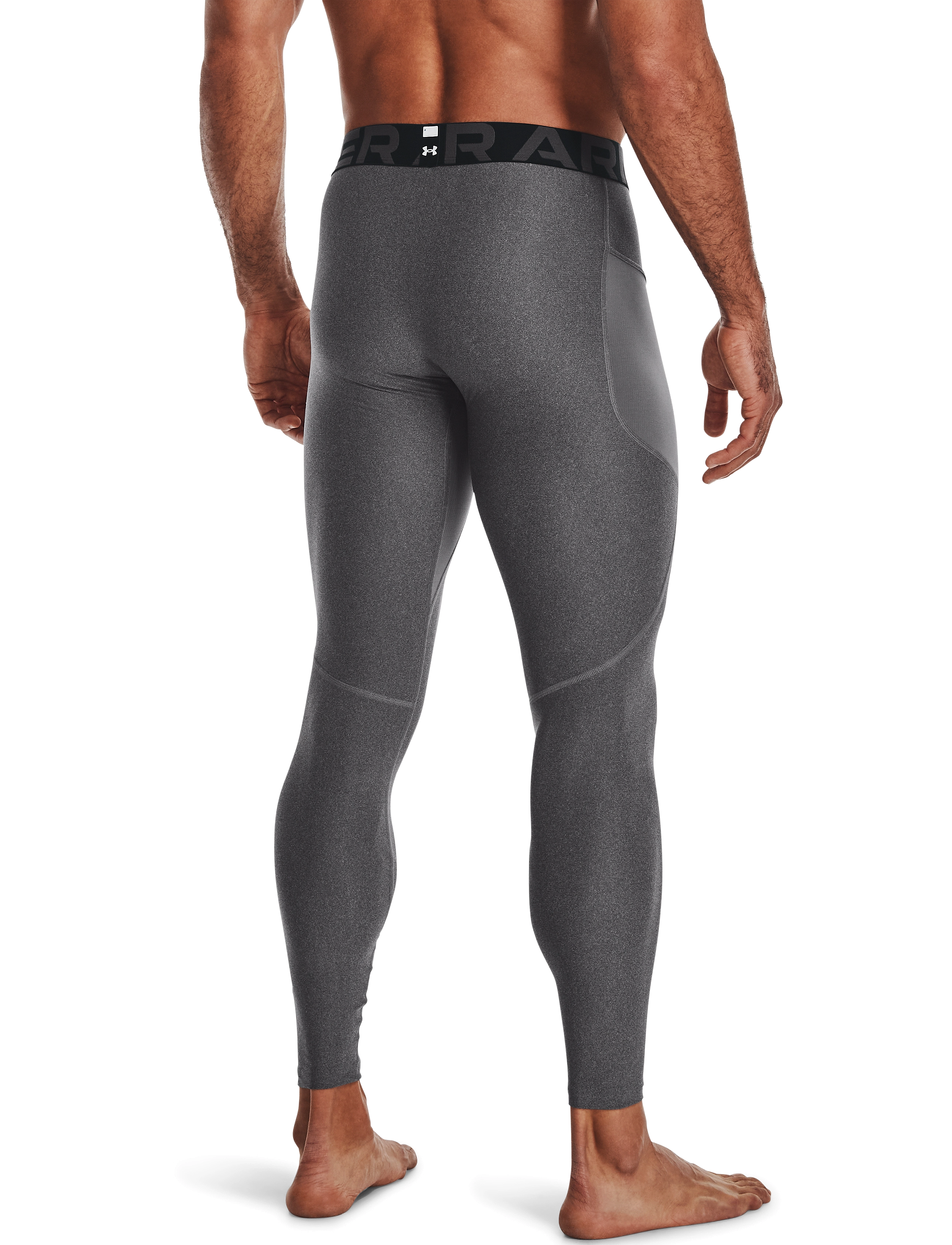 Under Armour - UA HG Armour Leggings - træningstights - carbon heather - 5