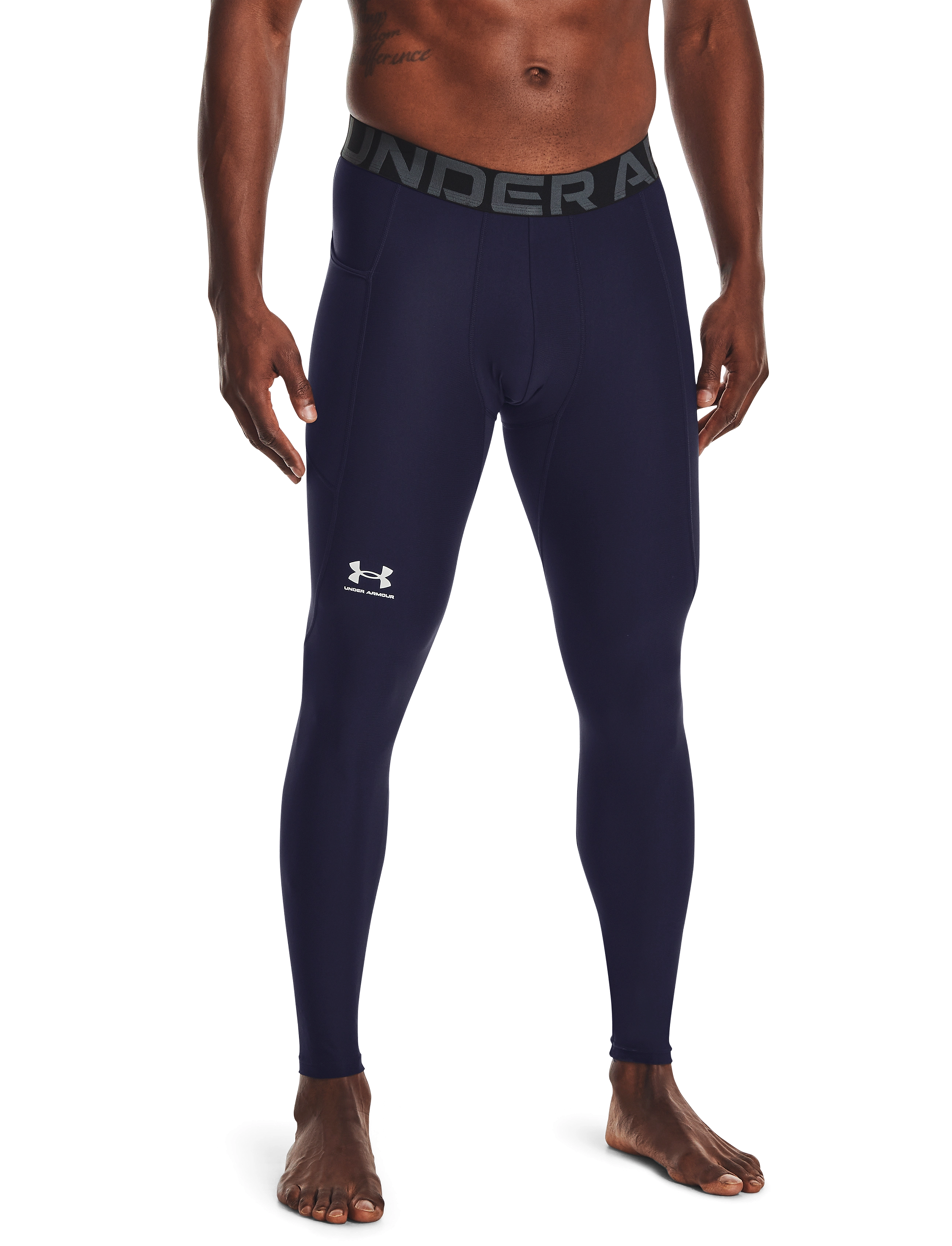 Under Armour - UA HG Armour Leggings - träningstights - midnight navy - 4