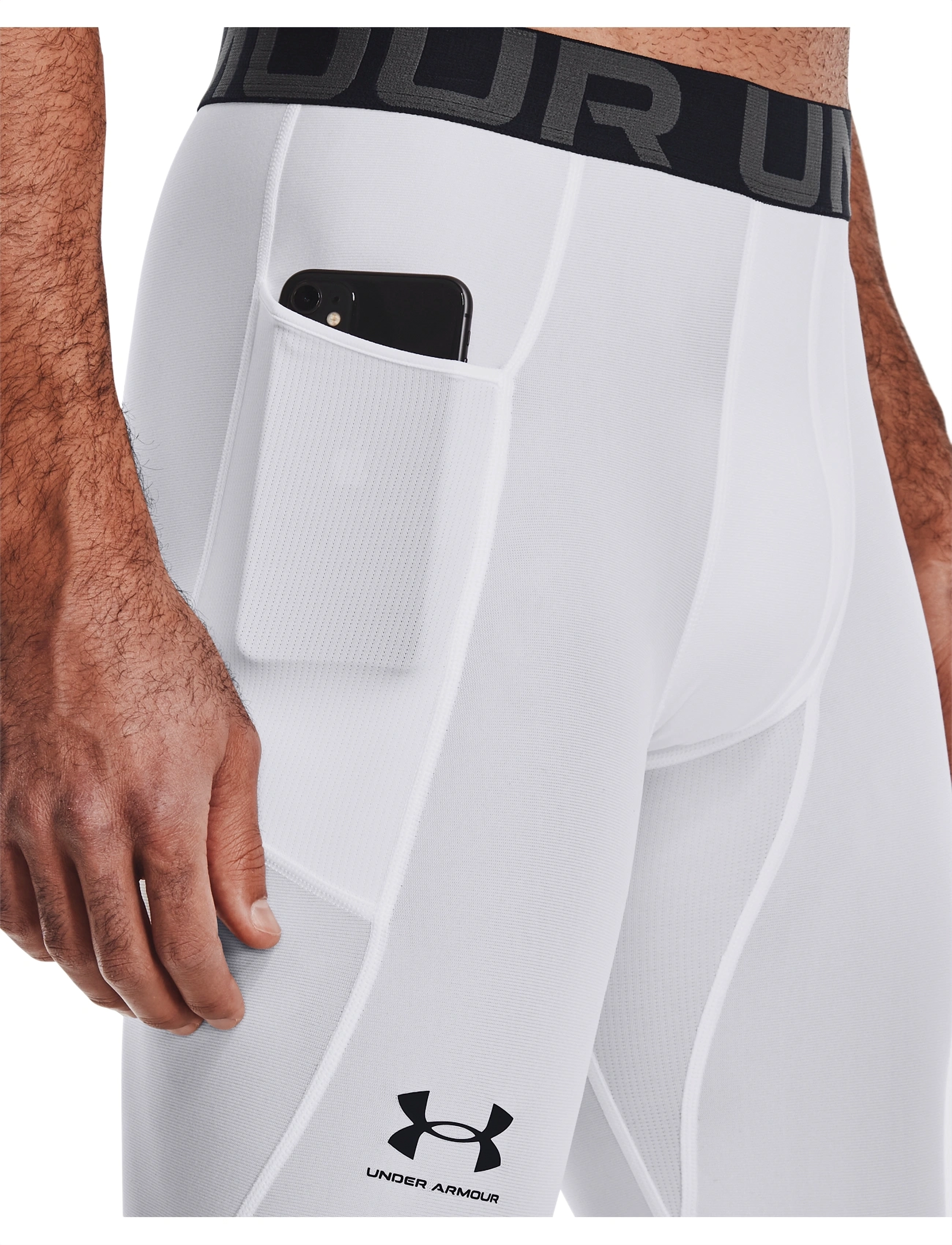 Under Armour - UA HG Armour Leggings - trainingstights - white - 5