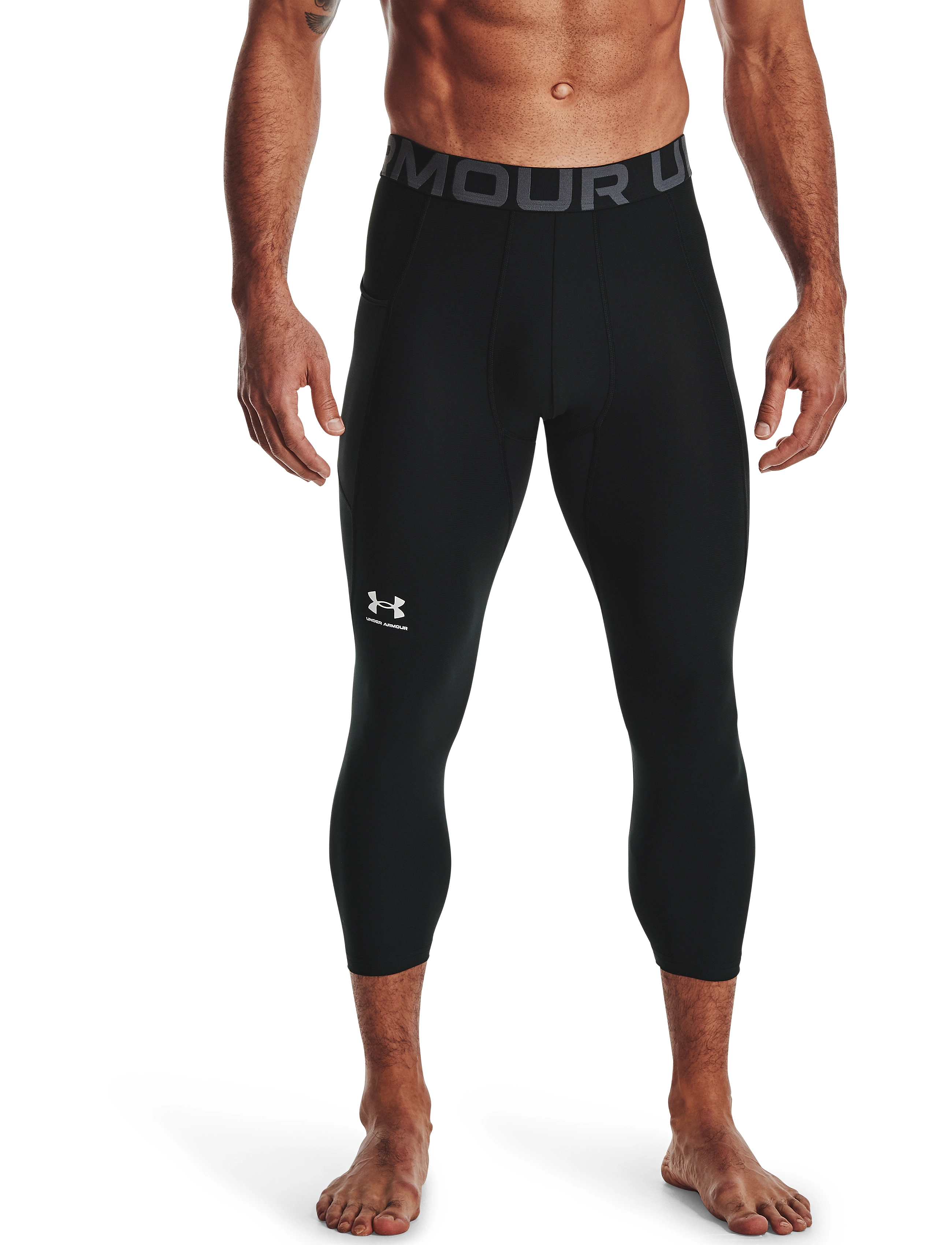 Under Armour - UA HG Armour 3/4 Legging - legginsy do ćwiczeń - black - 3