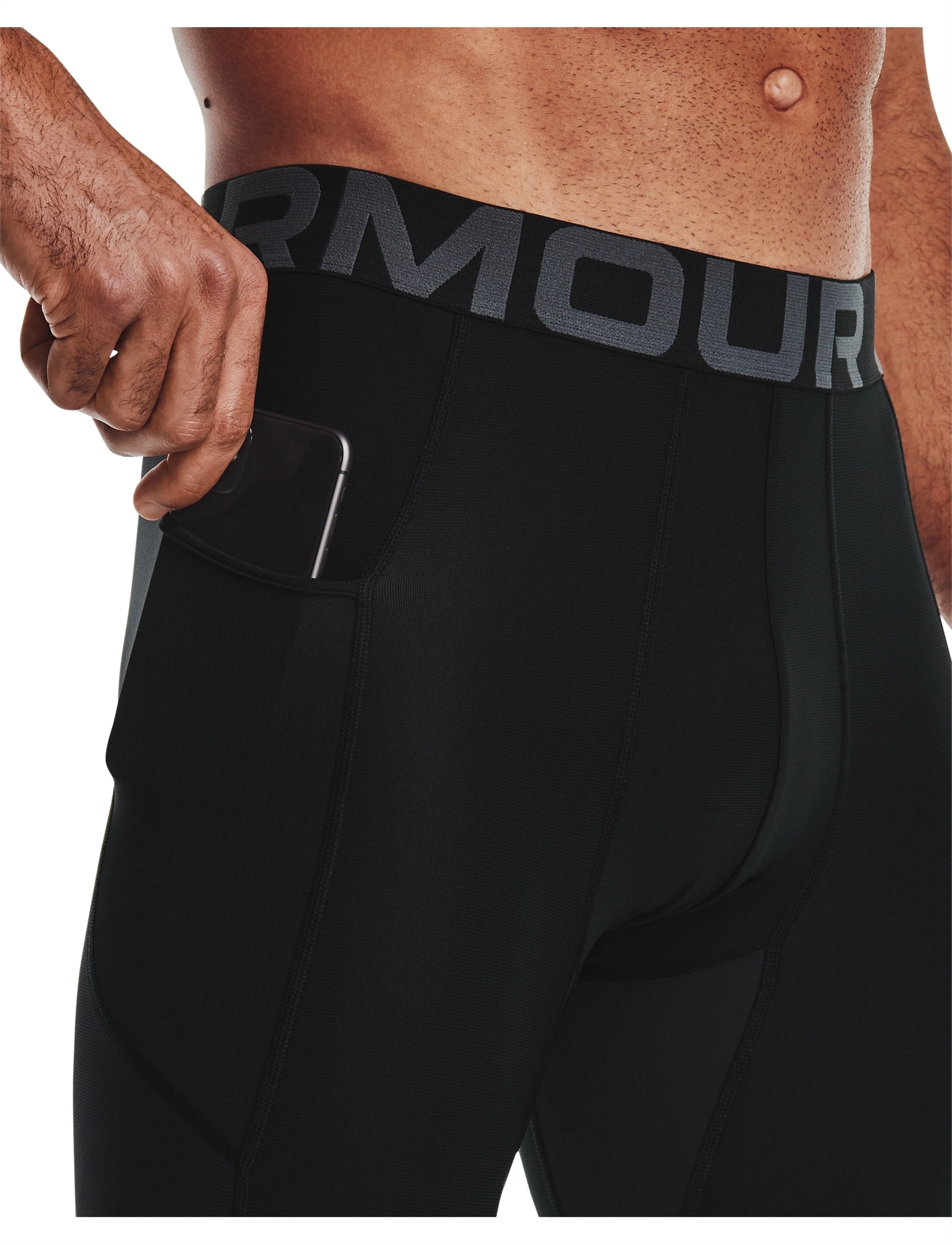 Under Armour - UA HG Armour 3/4 Legging - legginsy do ćwiczeń - black - 5