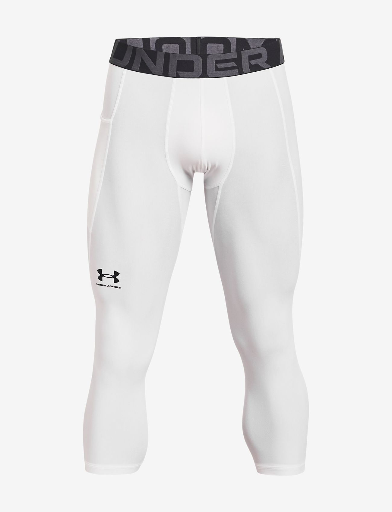 Under Armour - UA HG Armour 3/4 Legging - träningstights - white - 1