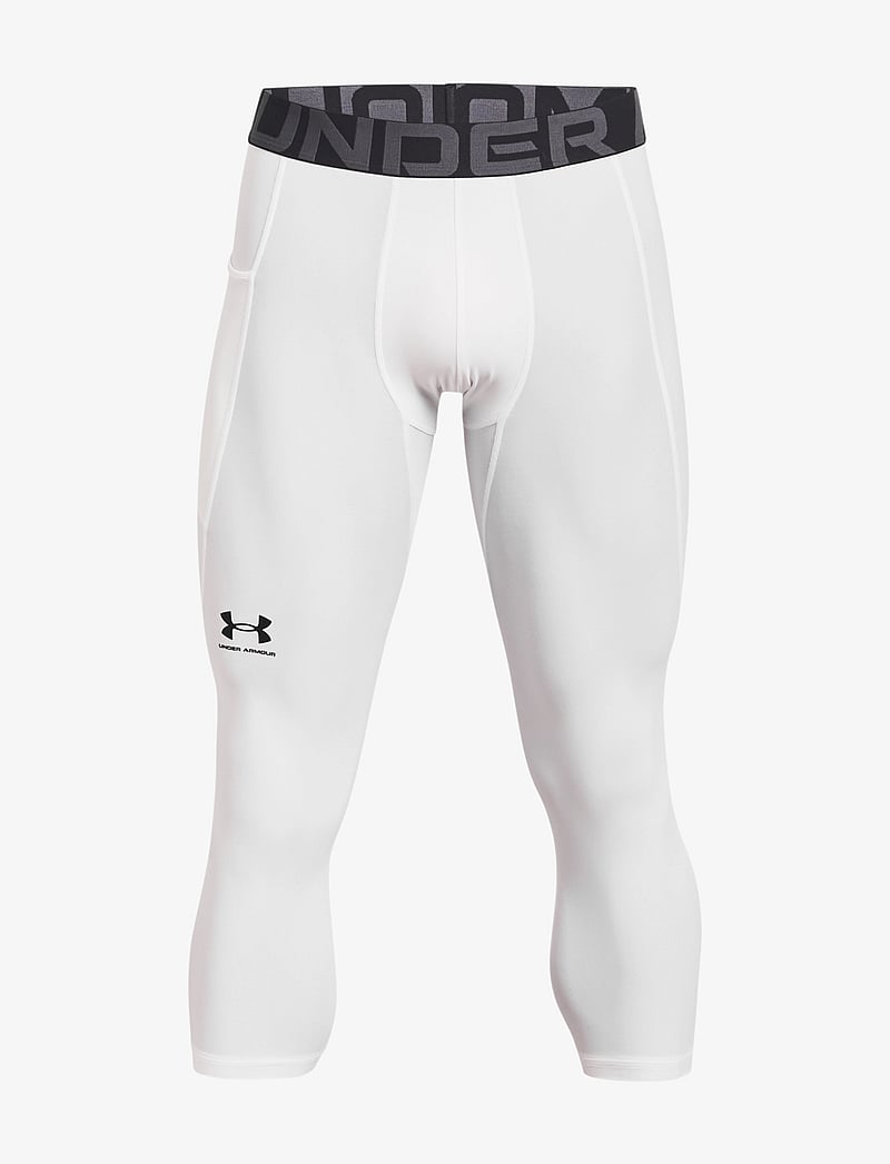 Under Armour - UA HG Armour 3/4 Legging - träningstights - white - 1