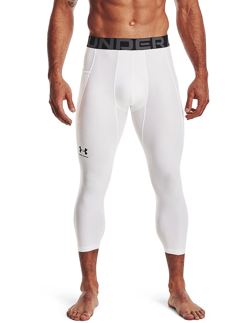Under Armour - UA HG Armour 3/4 Legging - träningstights - white - 3