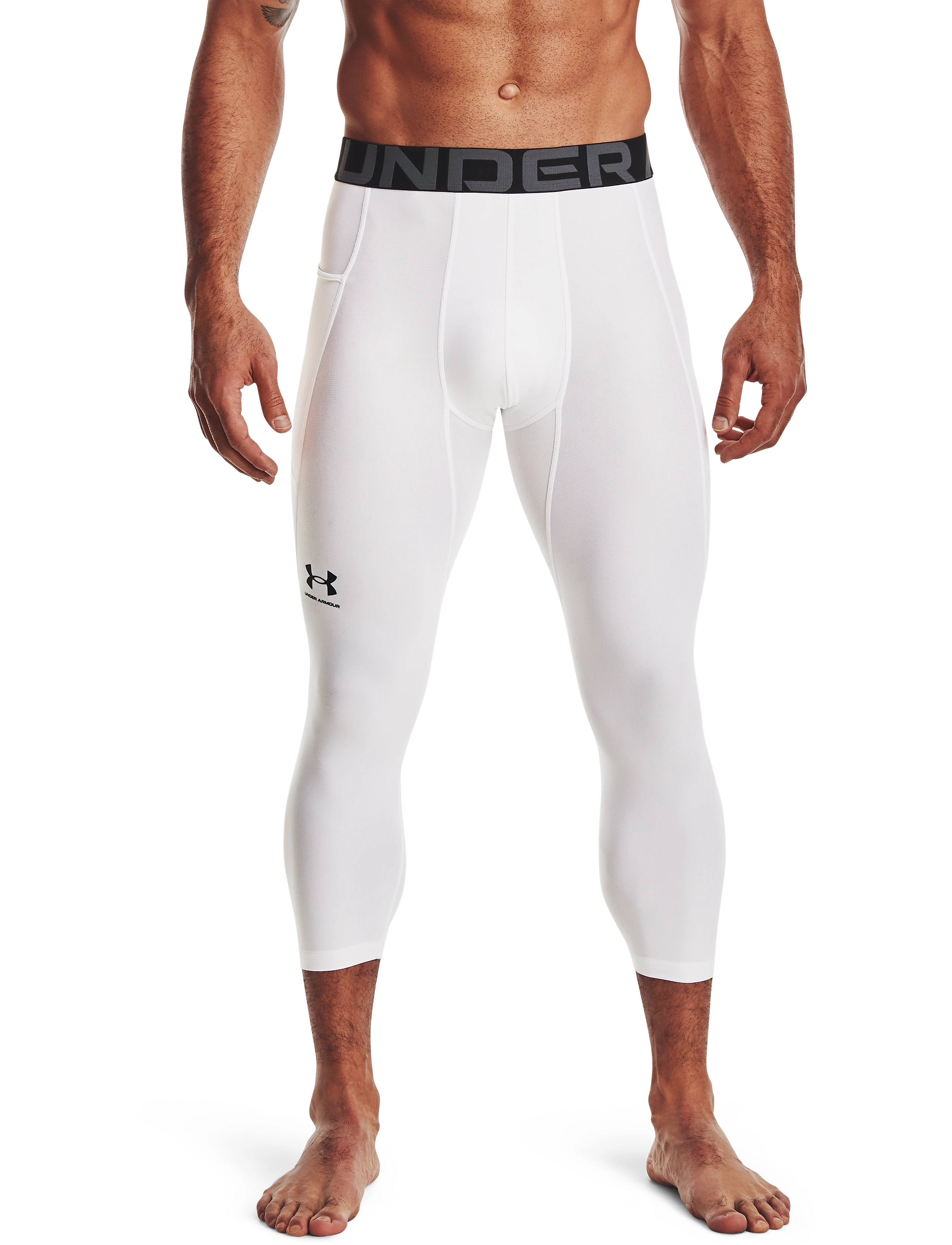 Under Armour - UA HG Armour 3/4 Legging - collants d'entraînement - white - 3