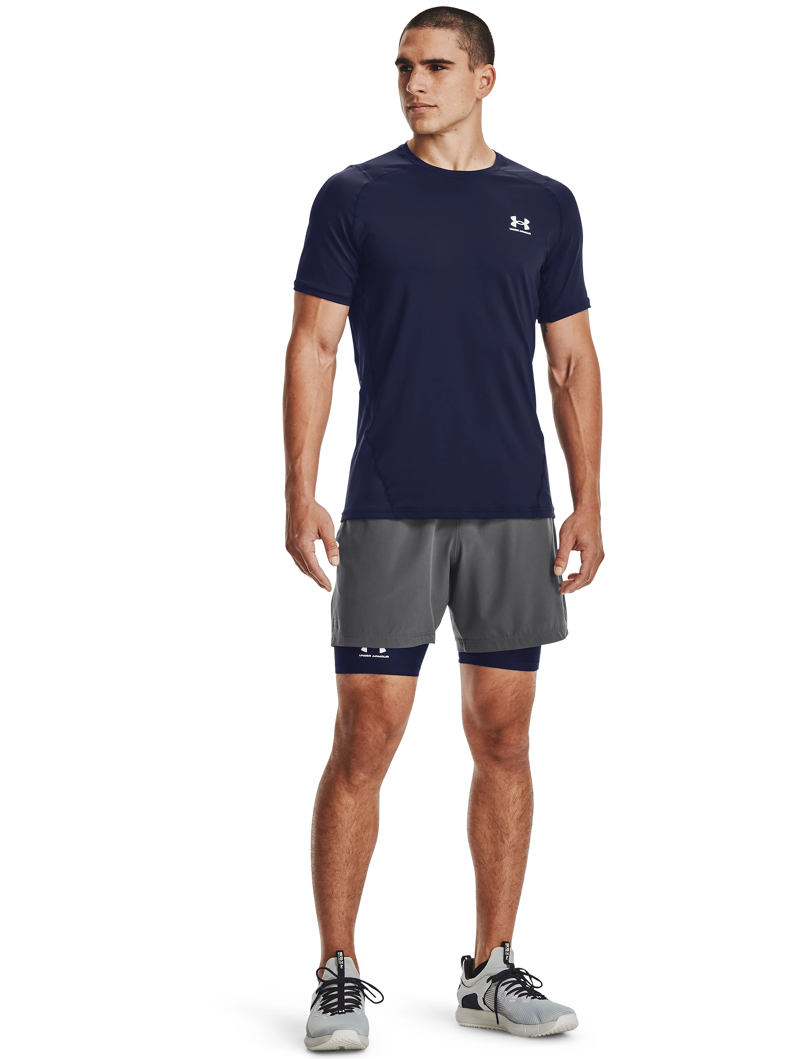 Under Armour Ua Hg Armour Shorts, XL, Navy, Shorts > Sportsshorts, Herre