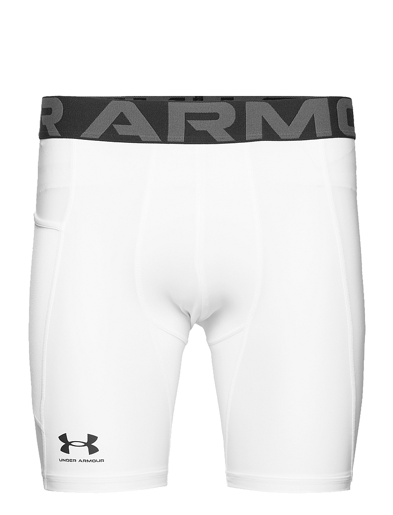 Under Armour - UA HG Armour Shorts - träningstights - white - 1