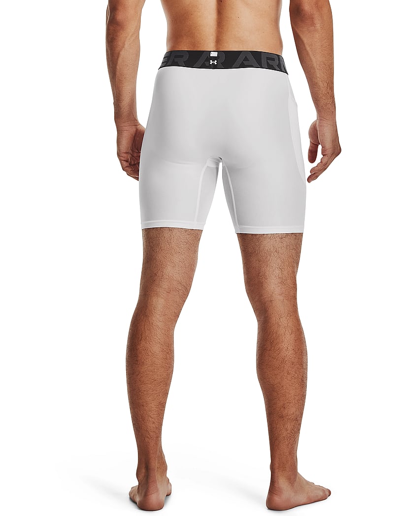 Under Armour - UA HG Armour Shorts - träningstights - white - 4