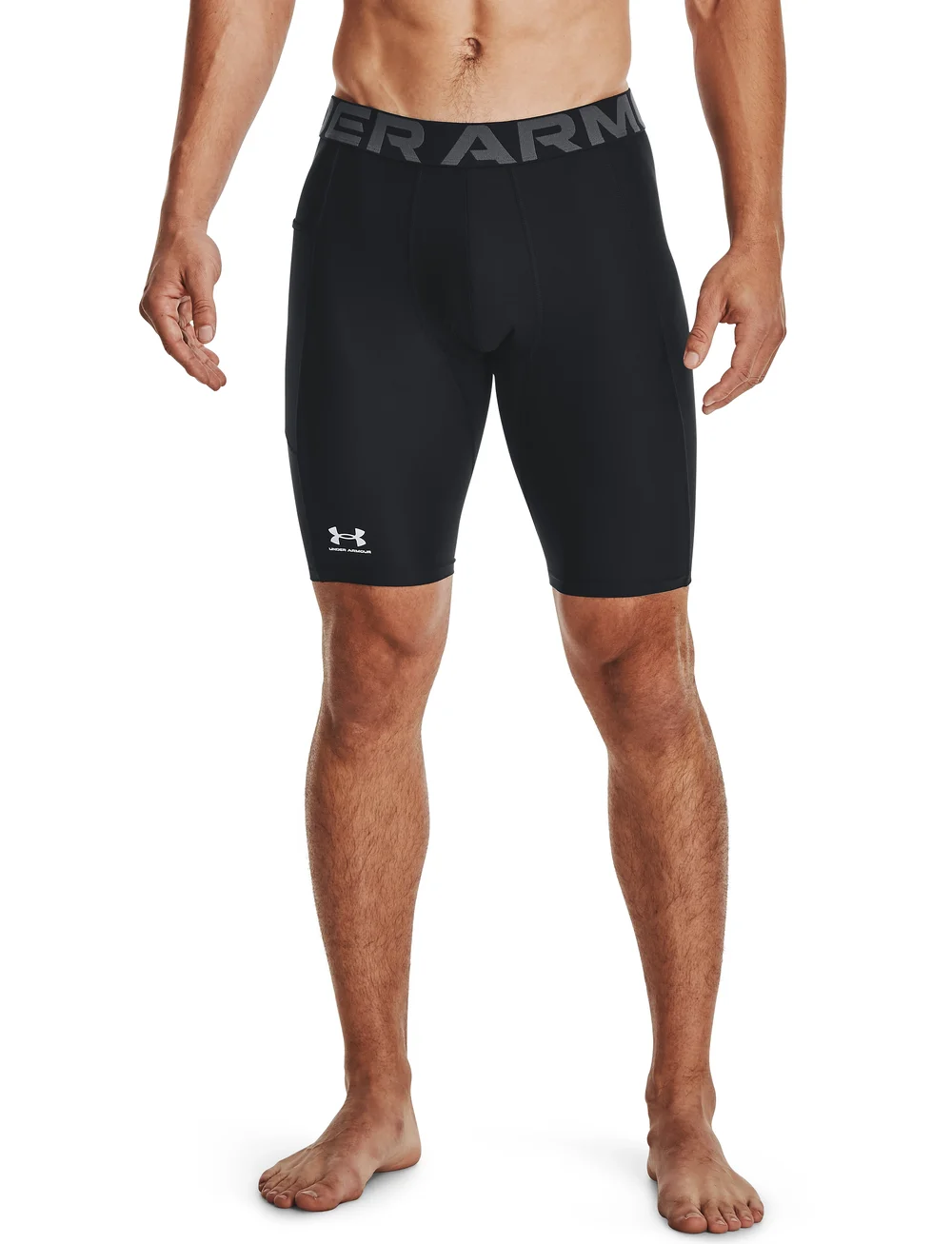 Under Armour - UA HG Armour Lng Shorts - træningstights - black - 3