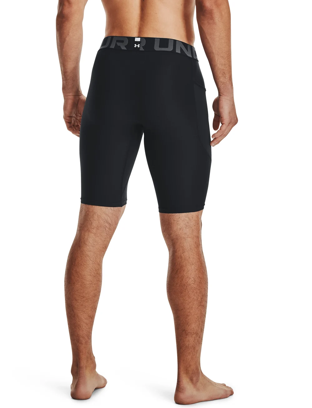 Under Armour - UA HG Armour Lng Shorts - træningstights - black - 4